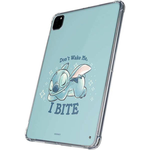 Disney Lilo and Stitch Dont Wake Me I Bite iPad Pro 11in (2024) Clear Case